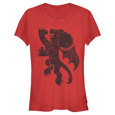 Pixar - Onward - Logo Manticore Tavern - Women's T-Shirt - Red - Front
