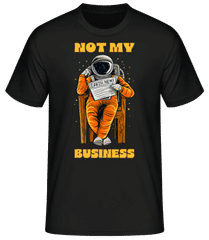 Astronaut Not My Business · Pánske basic tričko