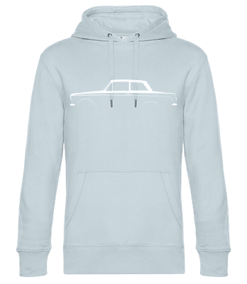 'Ford Cortina Mk I' Silhouette - Sweat à capuche standard homme - Bleu clair - Devant