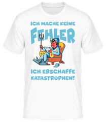 Ich Mache Keine Fehler Katastrophe · Männer Basic T-Shirt