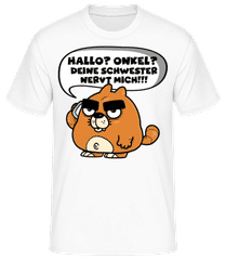Onkel Deine Schwester Nervt · Männer T-Shirt B&C
