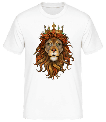 Roi Des Lions - T-shirt standard Homme - Blanc - Devant