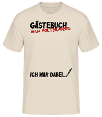 Gästebuch Polterabend · Männer Basic T-Shirt