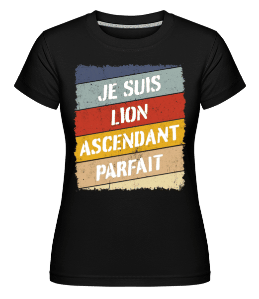 Je Suis Lion Style Rétro ·  T-shirt Shirtinator femme