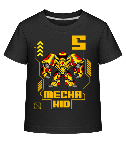 Aperçu: Mecha Kid 5 - T-shirt shirtinator Enfant - Noir - Devant