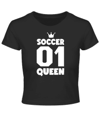 Soccer Queen · Crop T-Shirt