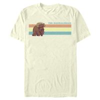 Star Wars - The Mandalorian - Grogu & Bantha Bantha Ride - Homme T-shirt - Crème - Devant