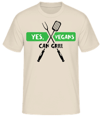 Vegans Can Grill · Men's Basic T-Shirt
