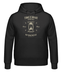 Time · Sweat à capuche Unisexe
