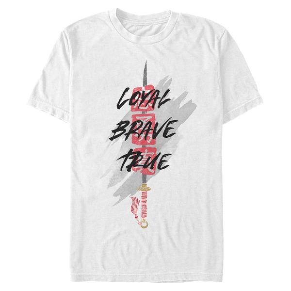 Preview: Disney - Mulan - Mulan Sword Insignia - Men's T-Shirt - White - Front