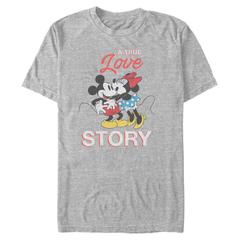 Disney - Mickey Mouse - Mickey & Minnie True Love Story - Men's T-Shirt