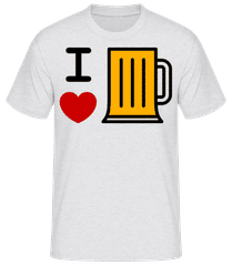 I Love Beer · Men's Basic T-Shirt