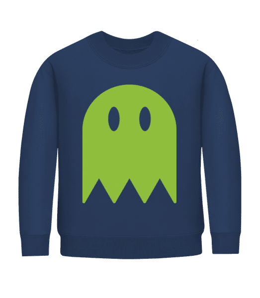 Aperçu: L'Esprit Des Consoles De Jeux - Sweatshirt Enfant - Bleu marine - Devant