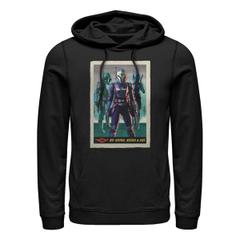 Star Wars - Mandalorián - Bounty Hunter Bo-Katan & Co Card - Unisex Mikiny s kapucňou