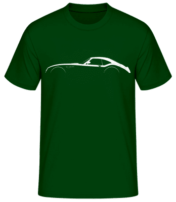 'Wiesmann GT MF4' Silhouette - Men's Basic T-Shirt - Bottle green - Front