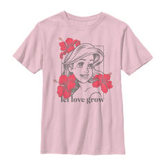 Disney - Ariel La Petite Sirène - Ariel La Petite Sirène Floral - Enfant T-shirt