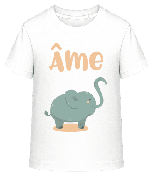 Aperçu: Âme Soeur 1 - T-shirt shirtinator Enfant - Blanc - Devant