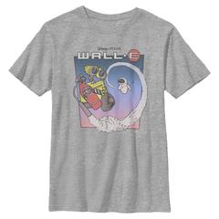 Pixar - Wall-E - Wall-e Walle and Eve in Space - Kinder T-Shirt