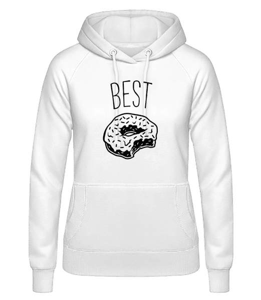 Preview: Best Donut - Women's Hoodie - White - Front
