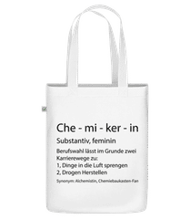 Chemikerin Quatsch Duden · Bio Tasche