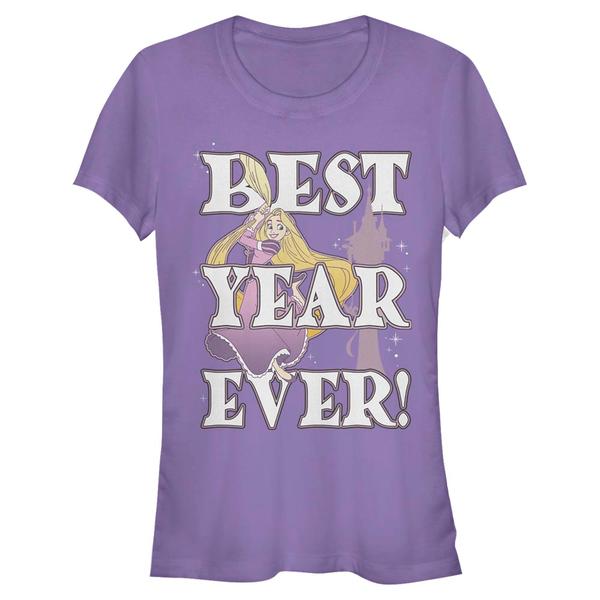 Preview: Disney - Tangled - Rapunzel Best Year - Women's T-Shirt - Purple - Front