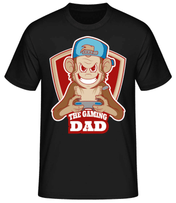 The Gaming Dad - Camiseta básica para hombre - Negro - delante