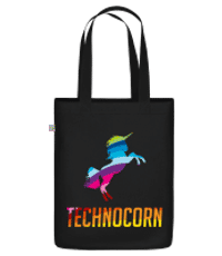 Technocorn - Bio Tasche - Schwarz - Vorne