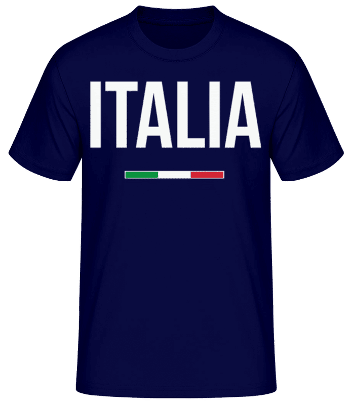 Preview: Italia - Men's B&C T-Shirt - Navy - Front