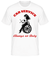 Car Service Sign · Männer Basic T-Shirt