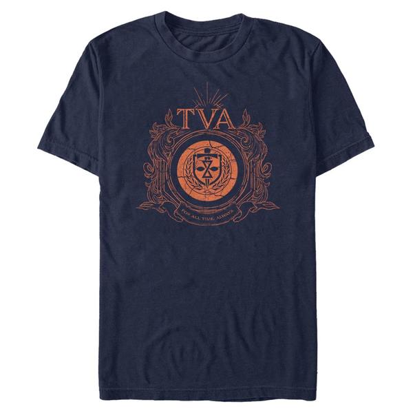 Aperçu: Marvel - Loki - TVA Badge - Homme T-shirt - Bleu marine - Devant