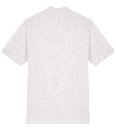 Polo unisexe en coton biologique Stanley Stella 2.0 - Gris chiné - Derrière