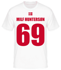 Dänemark Fußball Trikot Milf Huntersøn · Männer Basic T-Shirt