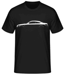 'Mercedes-Benz C Coupe AMG' Silhouette · Männer Basic T-Shirt