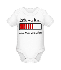 Meine Windel Wird Gefüllt! · Baby Bio Strampler