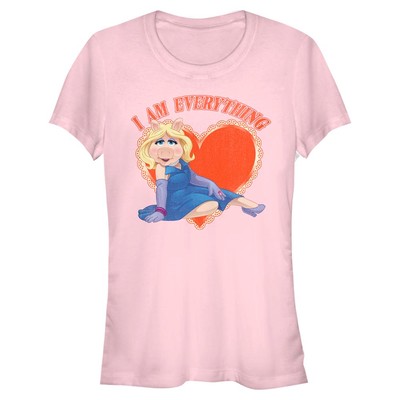 Disney Classics - Muppet Show - Miss Piggy I Am Everything - Femme T-shirt - Rose - Devant