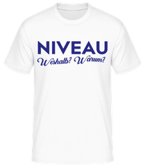 Niveau Weshalb Warum · Männer T-Shirt B&C