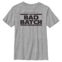 Star Wars - The Bad Batch - Logo Bad - Kids T-Shirt - Heather grey - Front