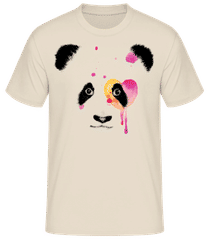 Aquarell Panda · Männer Basic T-Shirt