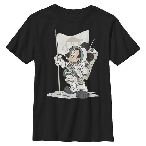 Aperçu: Disney - Mickey Mouse - Mickey Mouse Astro Mickey - Enfant T-shirt - Noir - Devant