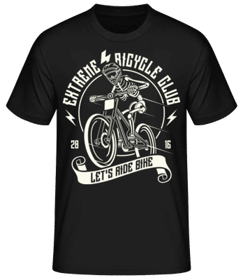 Let's Ride Bike - T-shirt standard Homme - Noir - Devant