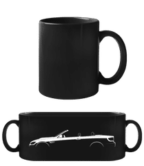 'BMW M3 Cabrio E93' Silhouette · Schwarze Tasse