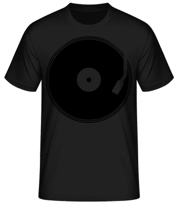 Enregistrement DJ - T-shirt standard Homme - Noir - Devant