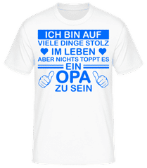 Stolzester Opa Der Welt · Männer Basic T-Shirt