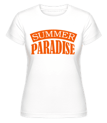 Summer Paradise Orange ·  T-shirt Shirtinator femme