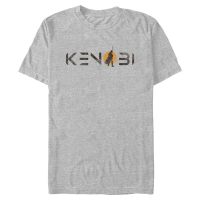 Star Wars - Obi-Wan Kenobi - Obi-Wan Kenobi Kenobi Single Sun Logo - Men's T-Shirt - Heather grey - Front