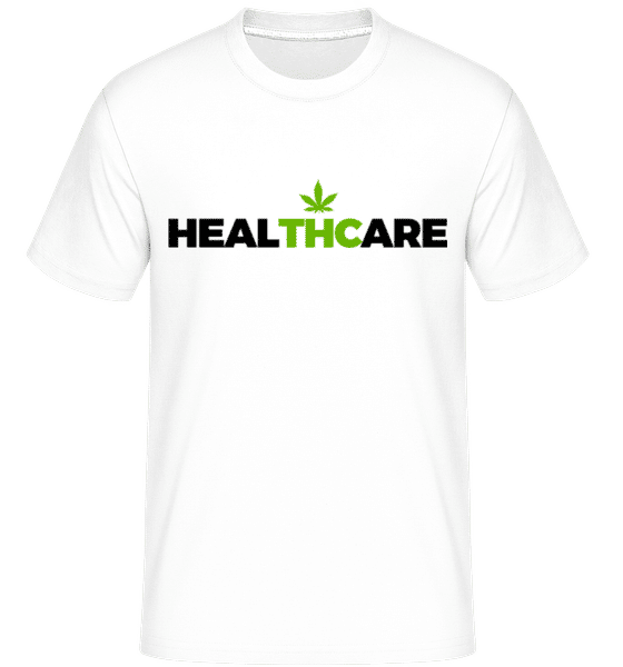 Aperçu: Cannabis Healthcare -  T-Shirt Shirtinator homme - Blanc - Devant