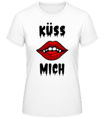 Kuess Mich · Frauen Basic T-Shirt