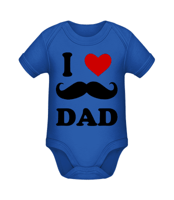 I Love Dad - Bio body pro děti - Královská modrá - Napřed