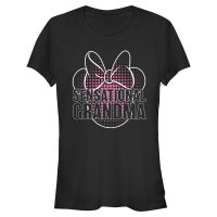 Disney Classics - Micky Maus - Minnie Mouse Sensational Grandma - Frauen T-Shirt - Schwarz - Vorne