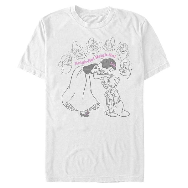 Disney - Blanche-Neige et les Sept Nains - Photo de groupe Heigh-Ho - Homme T-shirt